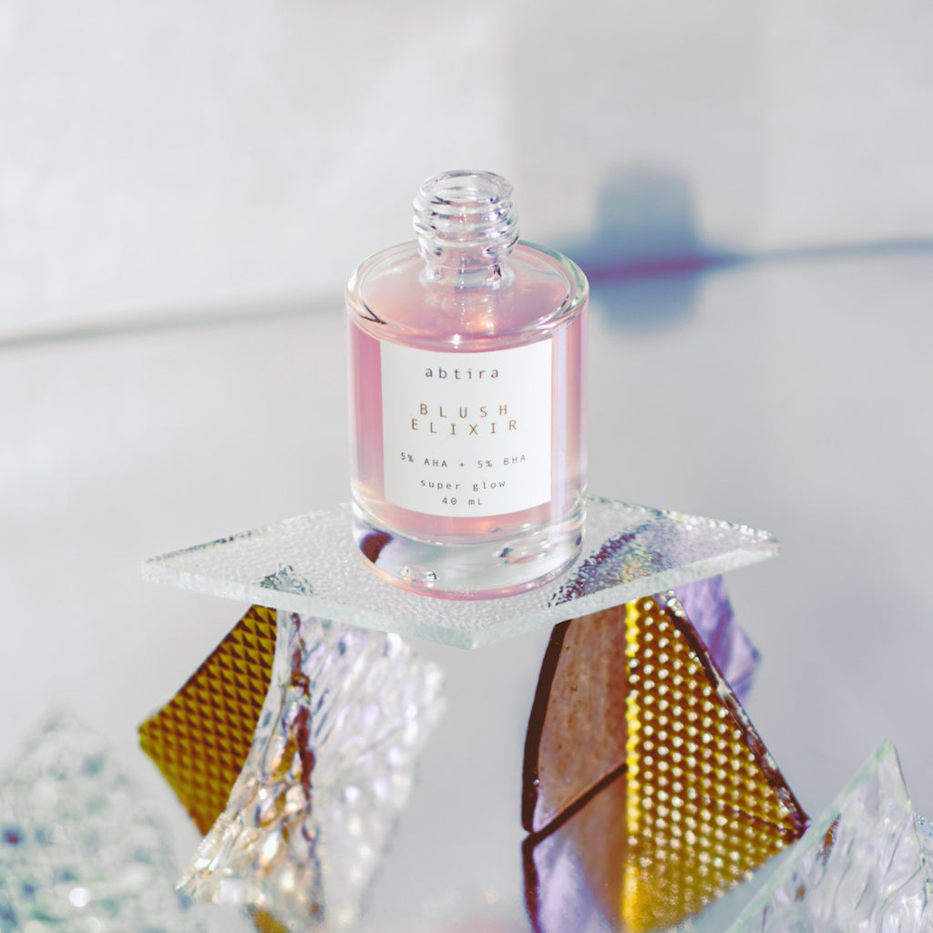 AKTİF - BLUSH ELIXIR | %5 AHA + %5 BHA | bitkisel asit bombası | güçlü aydınlatıcı + leke karşıtı serum